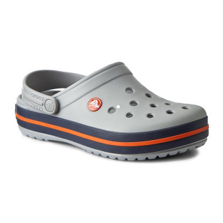 Крокси Crocband Light Grey/Navy 112004