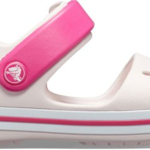 Крокси Дитячі Сандалі Crocband Sandal Kids Pink 822006 Крокси Дитячі Сандалі Crocband Sandal Kids Pink 822006