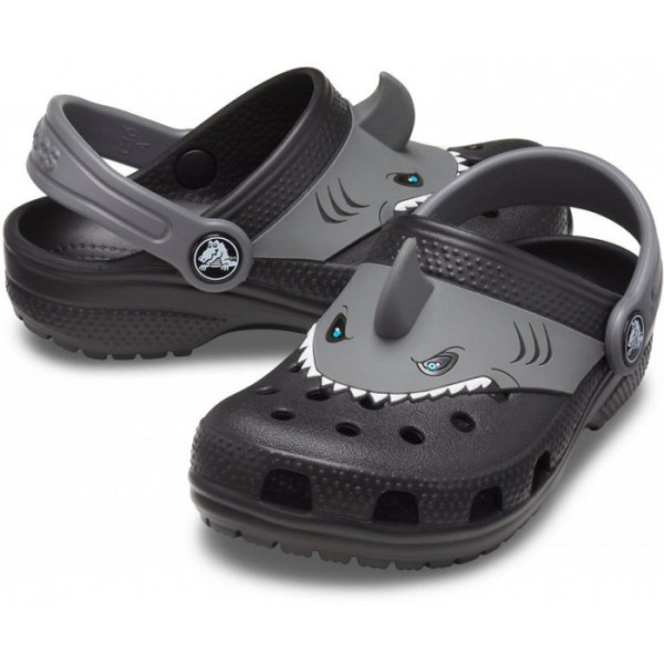 Крокси Дитячі Classic I AM Shark Black 812001 Крокси Дитячі Classic I AM Shark Black 812001