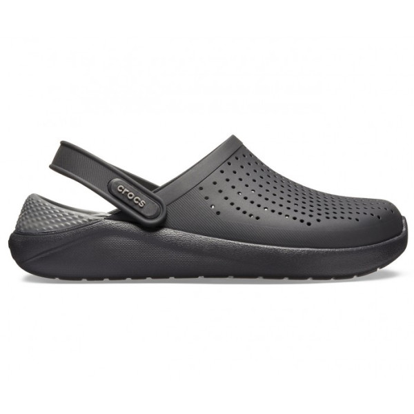 Крокси LiteRide™ Clog Black/Slate Grey (Чорні) 612007 Крокси LiteRide™ Clog Black/Slate Grey (Чорні) 612007