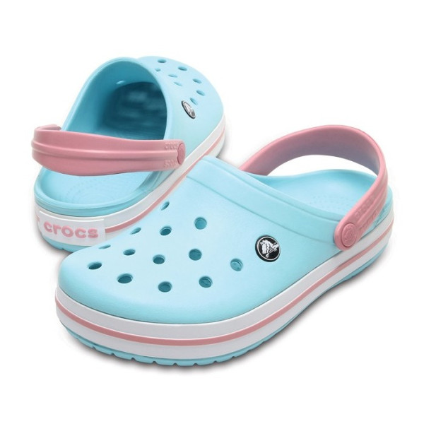 Крокси Crocband Clog ICE Blue/White 112001 Крокси Crocband Clog ICE Blue/White 112001