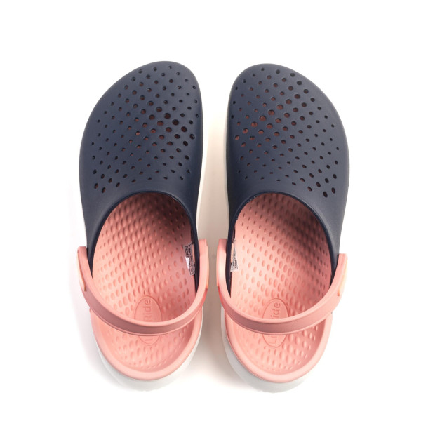 Крокси на Платформі Crocs InMotion Clog Navy/Melon (Синьо-Рожеві) 38003804 Крокси на Платформі Crocs InMotion Clog Navy/Melon (Синьо-Рожеві) 38003804