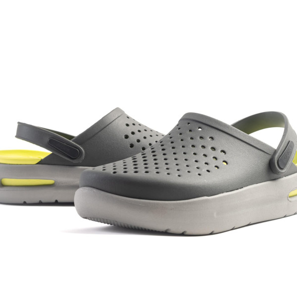 Крокси на Платформі Crocs InMotion Clog Grey/Light Green (Cіро/Зелені) 38003801 Крокси на Платформі Crocs InMotion Clog Grey/Light Green (Cіро/Зелені) 38003801