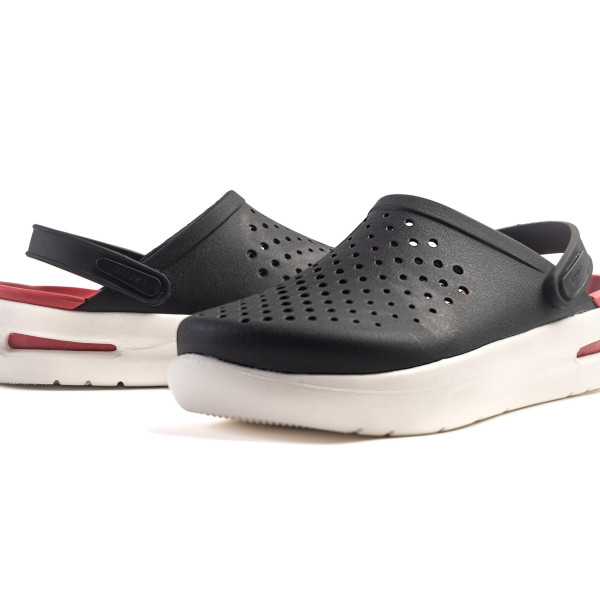Крокси на Платформі Crocs InMotion Clog Red/black (Чорно/Червоні) 38003807 Крокси на Платформі Crocs InMotion Clog Red/black (Чорно/Червоні) 38003807