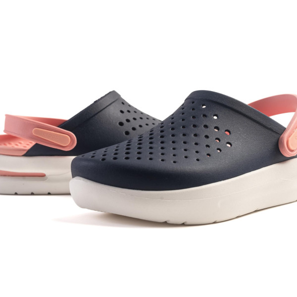 Крокси на Платформі Crocs InMotion Clog Navy/Melon (Синьо-Рожеві) 38003804 Крокси на Платформі Crocs InMotion Clog Navy/Melon (Синьо-Рожеві) 38003804
