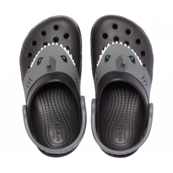 Крокси Дитячі Classic I AM Shark Black 812001 Крокси Дитячі Classic I AM Shark Black 812001