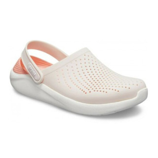 Крокси LiteRide™ Clog Pink/White (Коралово-Бежеві) 6120017 Крокси LiteRide™ Clog Pink/White (Коралово-Бежеві) 6120017