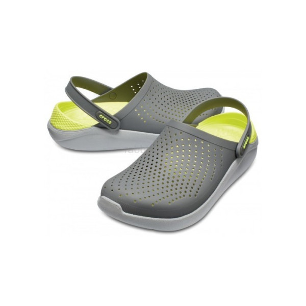 Крокси LiteRide™ Clog Grey Light Green 6120010 Крокси LiteRide™ Clog Grey Light Green 6120010