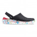Крокси LiteRide™ Clog Black/white (Клякси чорно-білі) 612001 Крокси LiteRide™ Clog Black/white (Клякси чорно-білі) 612001