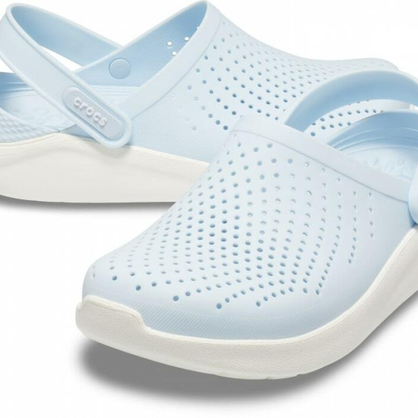 Крокси LiteRide™ Clog Mineral Blue/White (Блакитні) 6120012 Крокси LiteRide™ Clog Mineral Blue/White (Блакитні) 6120012