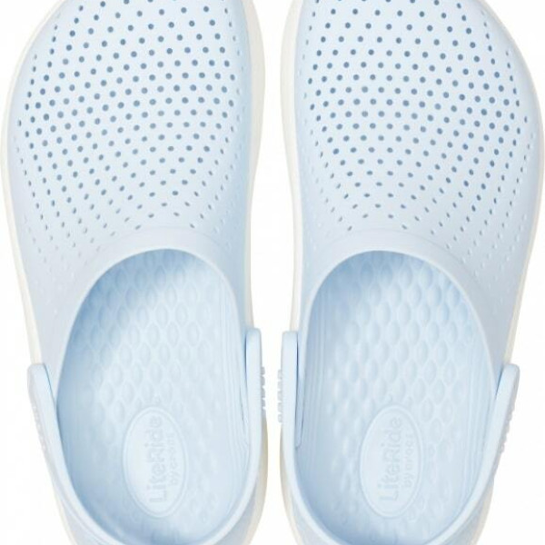 Крокси LiteRide™ Clog Mineral Blue/White (Блакитні) 6120012 Крокси LiteRide™ Clog Mineral Blue/White (Блакитні) 6120012