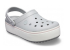 Крокси Сабо Platform Light Grey/Rose 412008 Крокси Сабо Platform Light Grey/Rose 412008