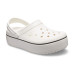 Крокси Сабо Platform White 412002