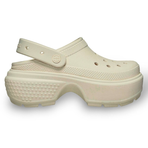 Крокси на платформі молочні Stomp Clog Bone 45004504 Крокси на платформі молочні Stomp Clog Bone 45004504