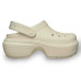 Крокси на платформі молочні Stomp Clog Bone 45004504 Крокси на платформі молочні Stomp Clog Bone 45004504