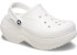Крокси на платформі білі Bella Clog Platform White 1398602 Крокси на платформі білі Bella Clog Platform White 1398602