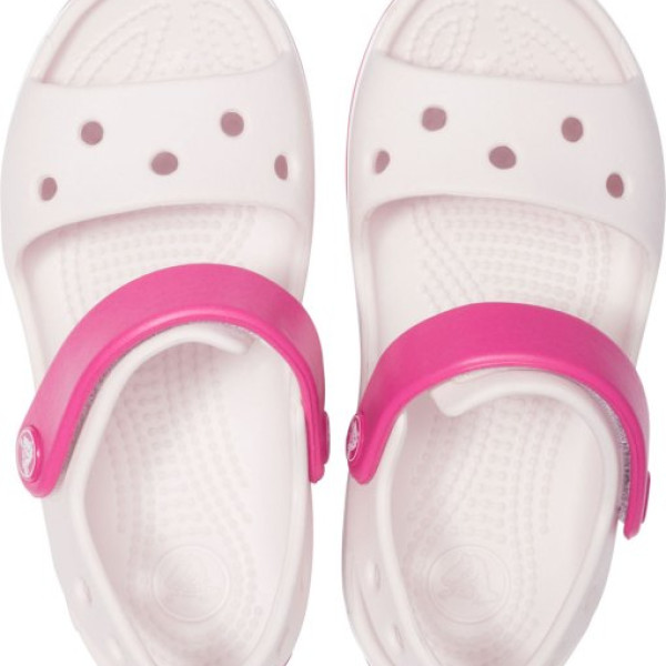 Крокси Дитячі Сандалі Crocband Sandal Kids Pink 822006 Крокси Дитячі Сандалі Crocband Sandal Kids Pink 822006