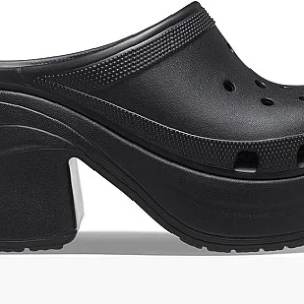 Крокси на підборах SIREN Clog Black (чорні) 99990001 Крокси на підборах SIREN Clog Black (чорні) 99990001