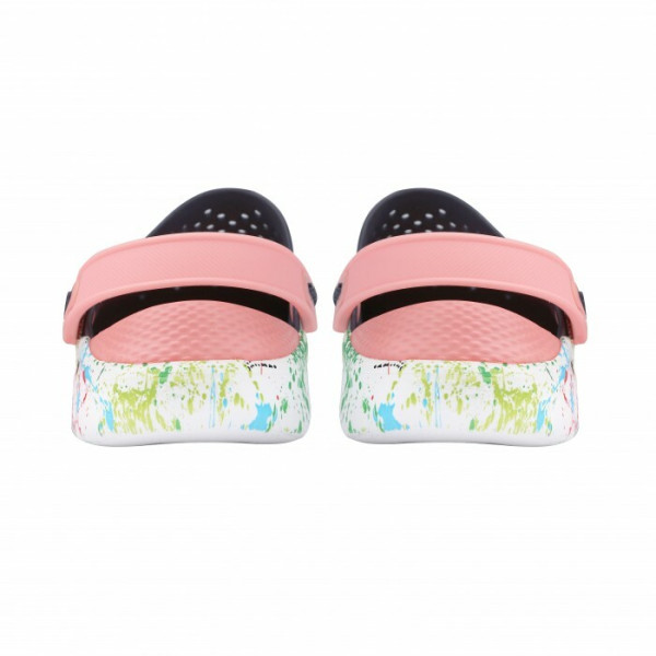 Крокси LiteRide™Clog Navy/Melon (КЛЯКСИ рожево-сині) 612002 Крокси LiteRide™Clog Navy/Melon (КЛЯКСИ рожево-сині) 612002