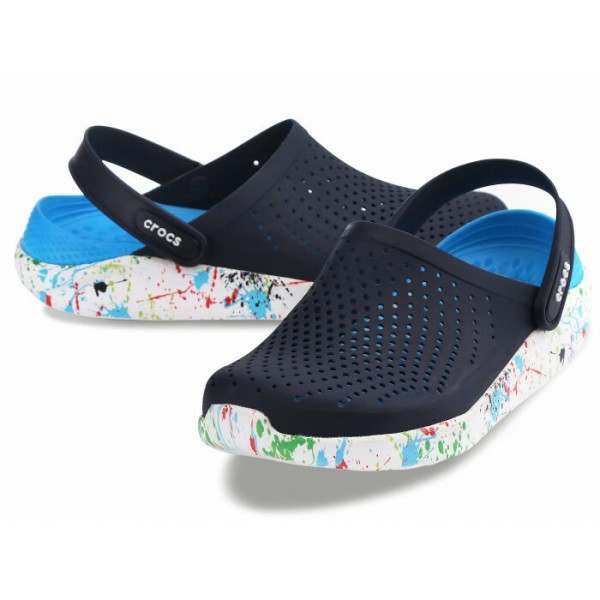 Крокси LiteRide™Clog Navy/white (КЛЯКСИ темно-сині) 612003 Крокси LiteRide™Clog Navy/white (КЛЯКСИ темно-сині) 612003