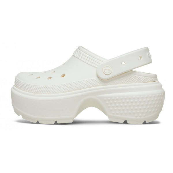 Крокси на платформі білі Stomp Clog White 45004503 Крокси на платформі білі Stomp Clog White 45004503
