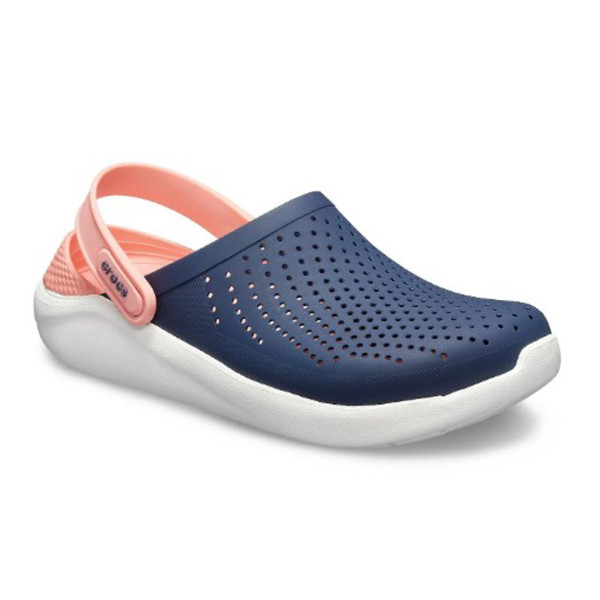 Крокси LiteRide™ Clog Navy/Melon (Рожево-сині) 6120013 Крокси LiteRide™ Clog Navy/Melon (Рожево-сині) 6120013