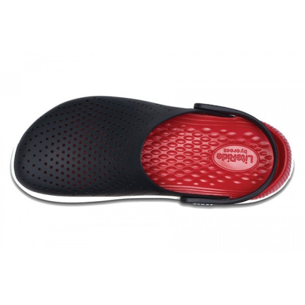 Крокси Кроксы LiteRide™ Clog Black/white (Чорно-Білі) 612009 Крокси Кроксы LiteRide™ Clog Black/white (Чорно-Білі) 612009