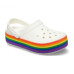 Крокси Сабо Platform Rainbow 412003