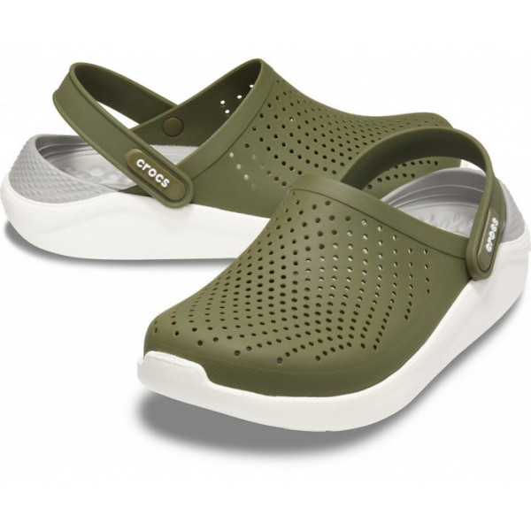 Крокси LiteRide™ Clog Army Light/Green 612006 Крокси LiteRide™ Clog Army Light/Green 612006