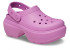 Крокси на платформі рожеві Stomp Clog Bubble 45004501 Крокси на платформі рожеві Stomp Clog Bubble 45004501