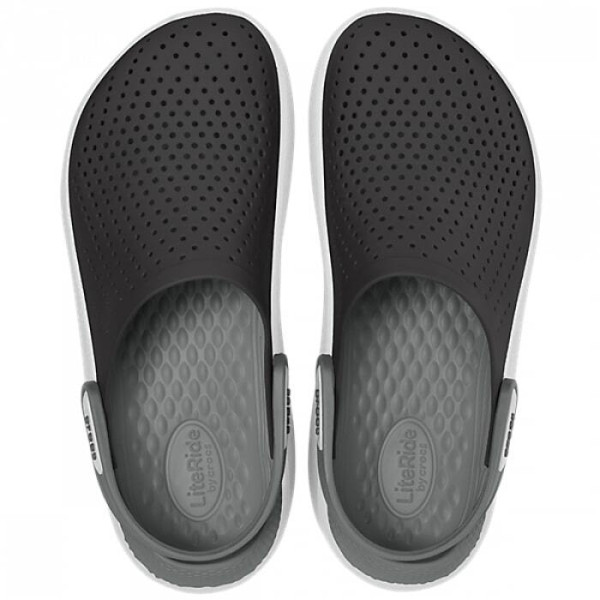 Крокси LiteRide™ Clog Black/Slate Grey (Чорні) 612007 Крокси LiteRide™ Clog Black/Slate Grey (Чорні) 612007