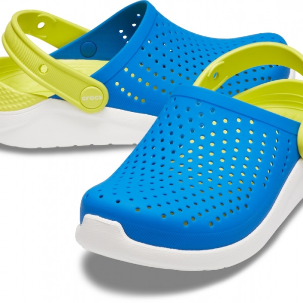 Крокси Дитячі Kids’ LiteRide Clog Bright Cobalt Citrus 922001 Крокси Дитячі Kids’ LiteRide Clog Bright Cobalt Citrus 922001