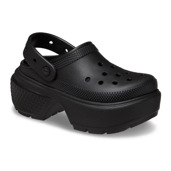 Крокси на платформі чорні Stomp Clog Black 45004502 Крокси на платформі чорні Stomp Clog Black 45004502