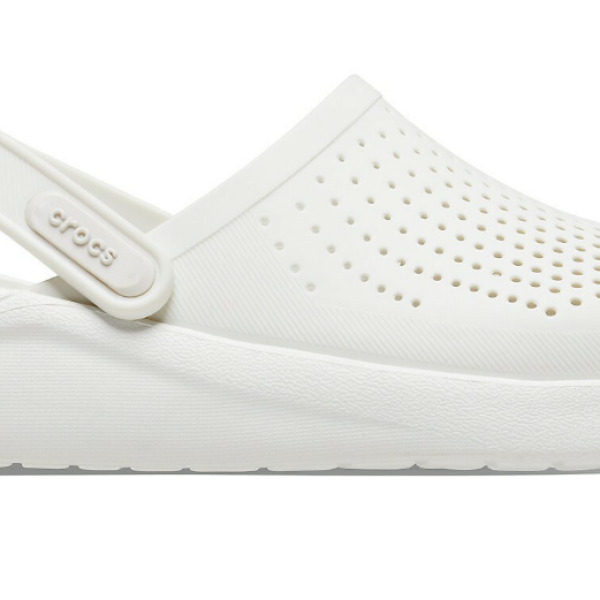 Крокси LiteRide™ Clog Almost White (Білі) 612005 Крокси LiteRide™ Clog Almost White (Білі) 612005