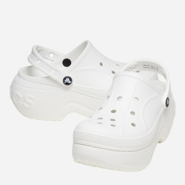 Крокси на платформі білі Bella Clog Platform White 1398602 Крокси на платформі білі Bella Clog Platform White 1398602