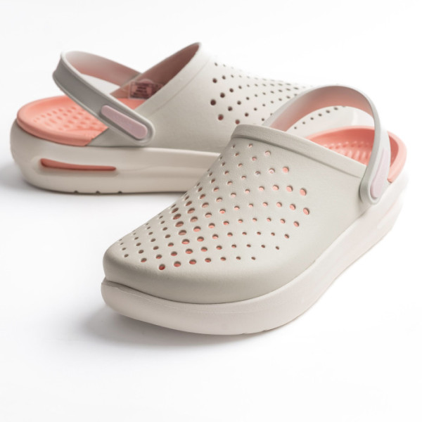 Крокси на Платформі Crocs InMotion Clog Pink/White (Коралові) 38003805 Крокси на Платформі Crocs InMotion Clog Pink/White (Коралові) 38003805