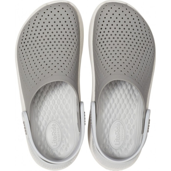 Крокси LiteRide™ Clog Light grey (Сірі) 6120011 Крокси LiteRide™ Clog Light grey (Сірі) 6120011
