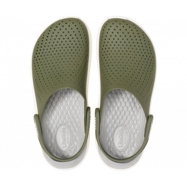 Крокси LiteRide™ Clog Army Light/Green 612006 Крокси LiteRide™ Clog Army Light/Green 612006