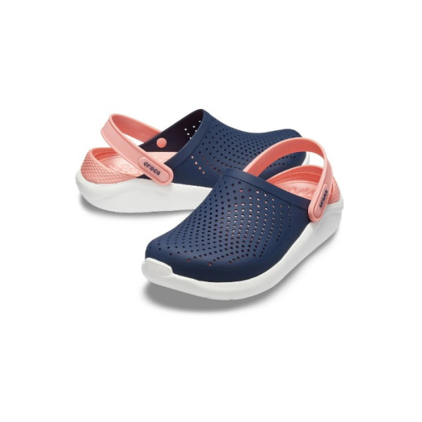 Крокси LiteRide™ Clog Navy/Melon (Рожево-сині) 6120013 Крокси LiteRide™ Clog Navy/Melon (Рожево-сині) 6120013