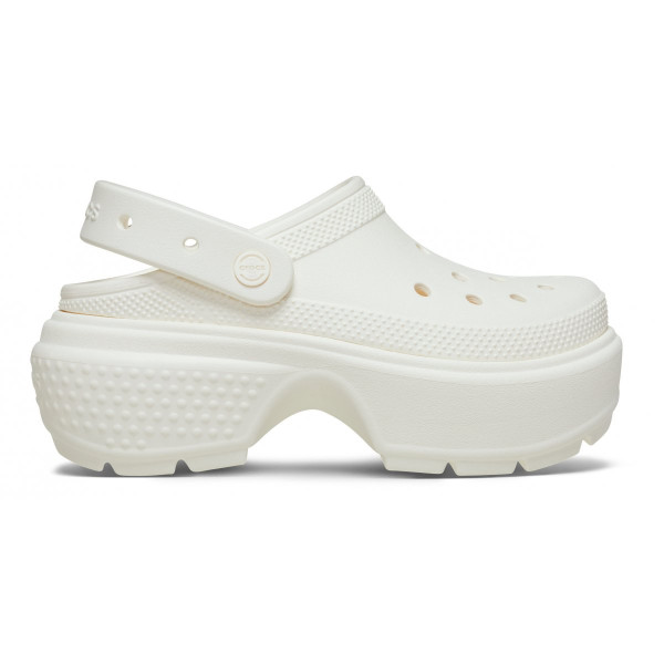 Крокси на платформі білі Stomp Clog White 45004503 Крокси на платформі білі Stomp Clog White 45004503