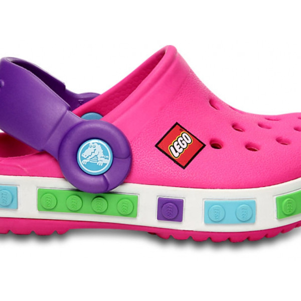 Крокси Дитячі Crocband LEGO fuchsia/purple 39004 Крокси Дитячі Crocband LEGO fuchsia/purple 39004