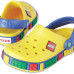 Крокси Дитячі Crocband LEGO yellow/sea blue 39002