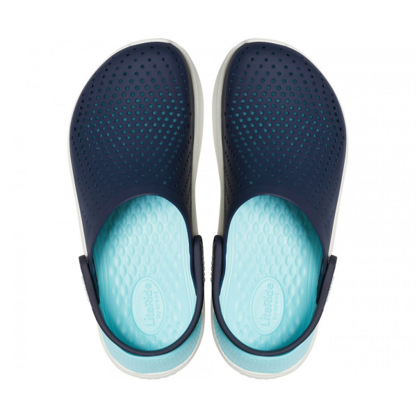 Крокси LiteRide™ Clog Navy/Almost White (Темносині -блакитні) 612017 Крокси LiteRide™ Clog Navy/Almost White (Темносині -блакитні) 612017