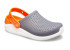 Крокси Дитячі Kids’ LiteRide Clog Charcoal White 922002 Крокси Дитячі Kids’ LiteRide Clog Charcoal White 922002