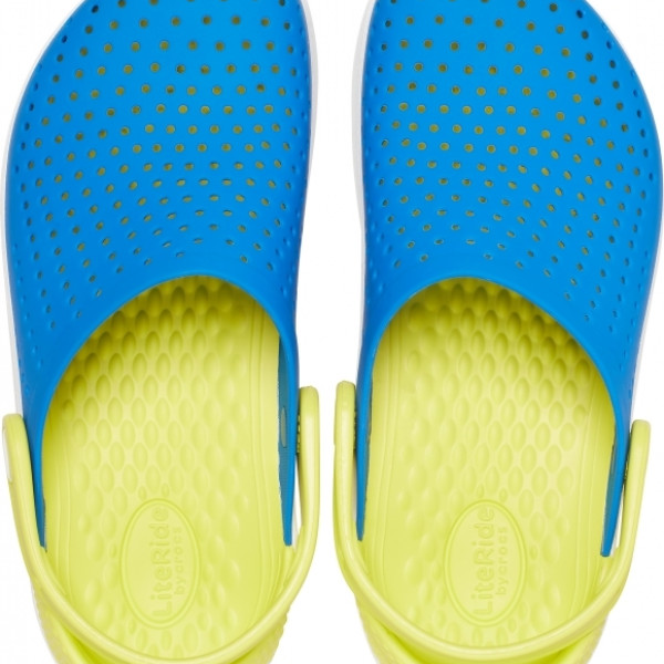 Крокси Дитячі Kids’ LiteRide Clog Bright Cobalt Citrus 922001 Крокси Дитячі Kids’ LiteRide Clog Bright Cobalt Citrus 922001