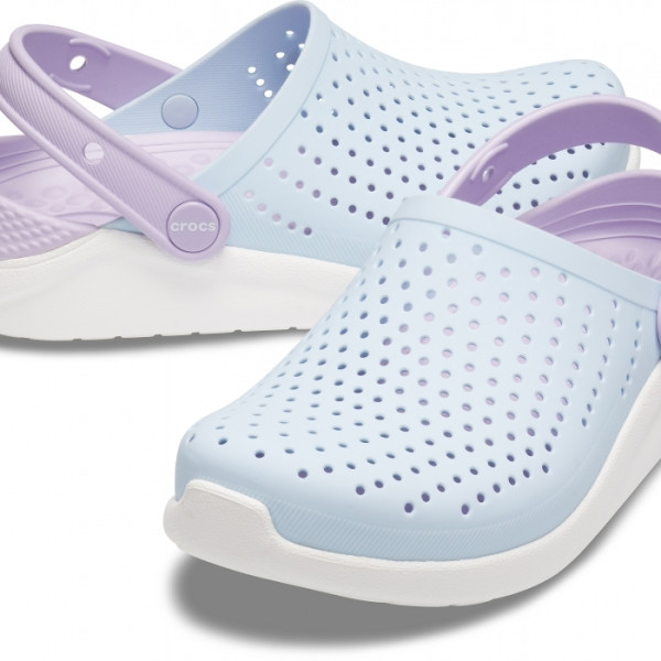 Крокси Дитячі Kids’ LiteRide Clog Mineral Blue White 922003 Крокси Дитячі Kids’ LiteRide Clog Mineral Blue White 922003