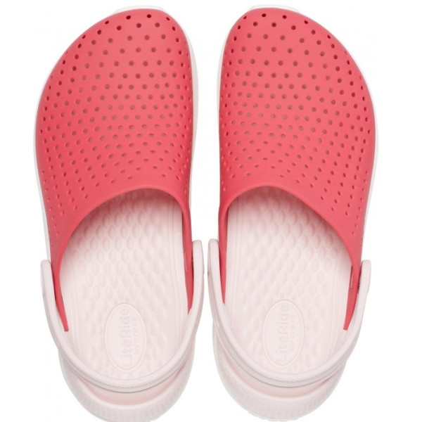 Крокси Дитячі Kids’ LiteRide Clog Poppy White 922005 Крокси Дитячі Kids’ LiteRide Clog Poppy White 922005