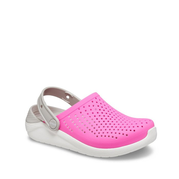 Крокси Дитячі Kids’ LiteRide Clog Electric Pink (розовые) 922007 Крокси Дитячі Kids’ LiteRide Clog Electric Pink (розовые) 922007