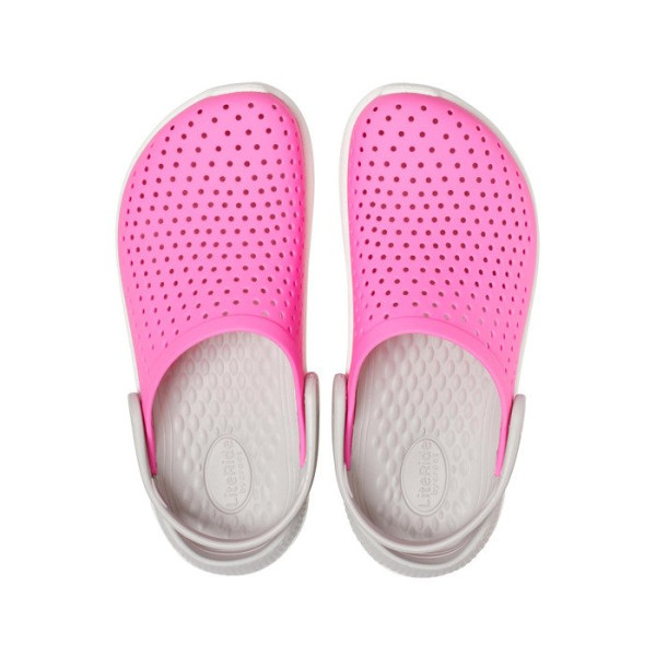 Крокси Дитячі Kids’ LiteRide Clog Electric Pink (розовые) 922007 Крокси Дитячі Kids’ LiteRide Clog Electric Pink (розовые) 922007