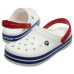 Крокси Сабо Crocband WHITE/BLUE JEAN 112009 Крокси Сабо Crocband WHITE/BLUE JEAN 112009